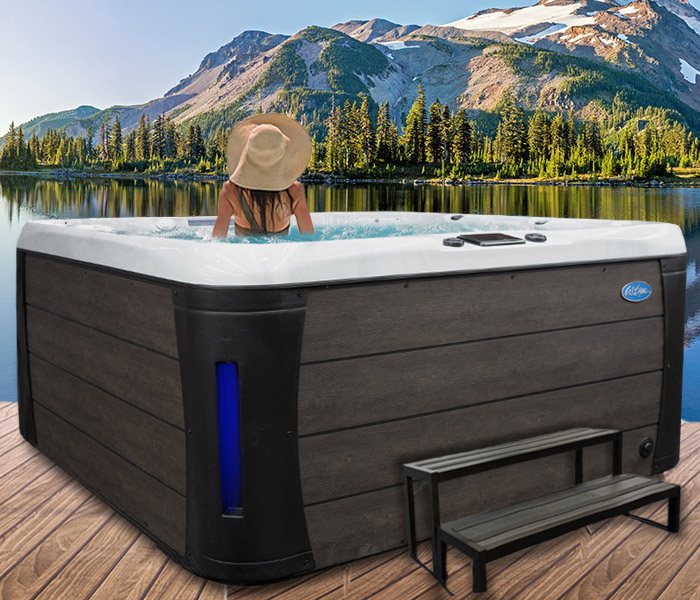 Calspas hot tub being used in a family setting - hot tubs spas for sale Indianapolis