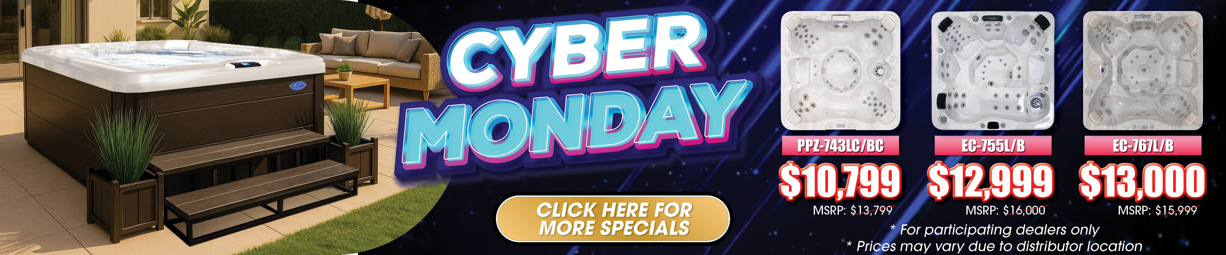 Calspas hot tub being used in a family setting - Indianapolis